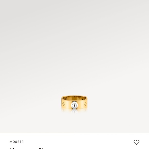 Louis Vuitton Nanogram monogram brass ring💕 - Picture 5 of 14